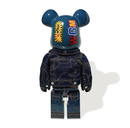 BEARBRICK #07 BATHING APE x LEVIS - 1000% FIGURE