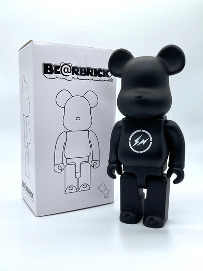 400% Bearbrick #22 - Black Lightning