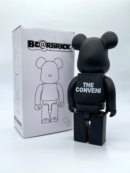 400% Bearbrick #22 - Black Lightning