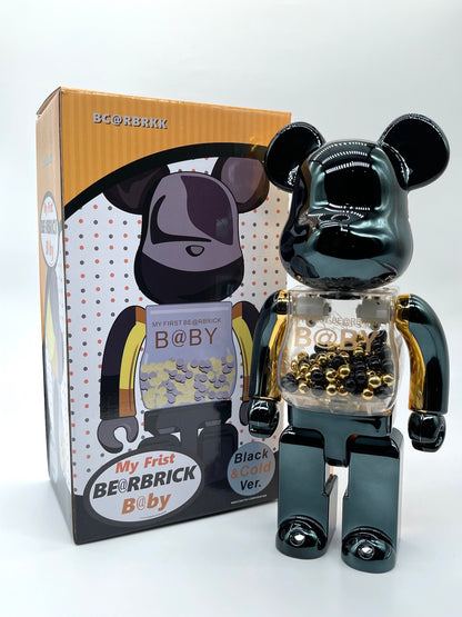 400% Bearbrick #13 - Black Gold