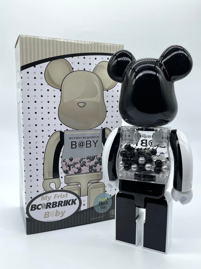 400% Bearbrick #15 - Pear Black