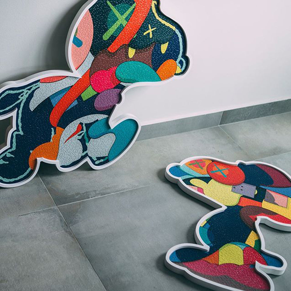 Kaws Jigsaw Puzzle for No One's Home - with Acrylic Frame – BearwithUs