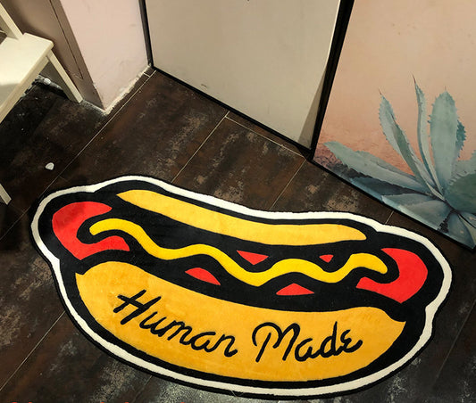 Human Made Hot Dog Small Rug