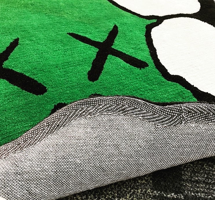 Kaws Face Floor Mat